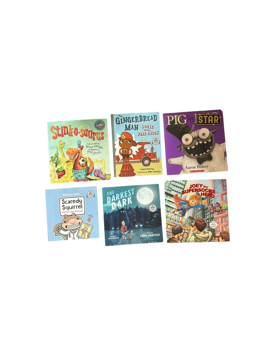 Children’s Book Bundle Set of 6 Storybooks Chris Hadfield Aaron Blabey 3-7 Years